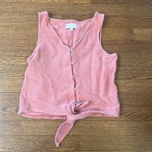 Madewell texture and thread, medium tank top